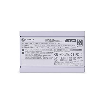 LIAN LI SP 750W 80 Plus Gold SFX Power Supply - Reliable Performance
