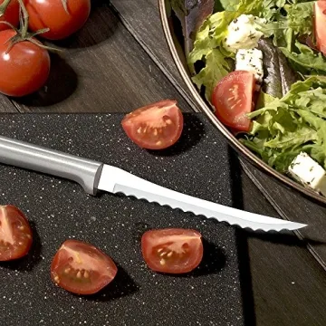 Rada Tomato Slicing Knife – Sharp Stainless Steel Craft