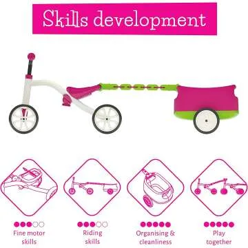 Chillafish Quadie+Trailie 4-Wheeler Ride-On for Kids