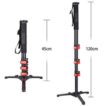 Zhiyun Handheld Mini Monopod for Zhiyun Crane 3 Lab - Compact Design & Universal Compatibility
