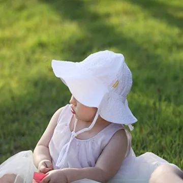 Dasmini Baby Sun Protection Bucket Hat for Toddlers