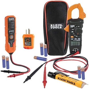 Klein Tools CL120VP Electrical Voltage Test Kit: Clamp Meter & More