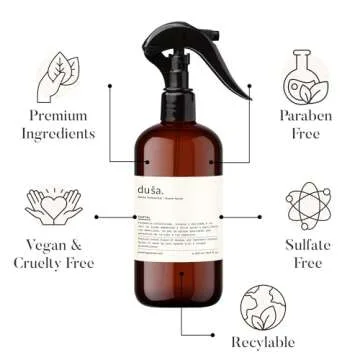 Dusa Santal Room Spray - 16.9 fl oz - Ultimate Home Fragrance, Bed Room Essentials & Soothing Fabric...