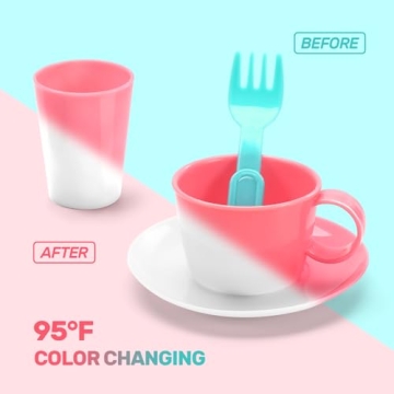 Interactive Color Changing Play Kitchen Sink for Kids