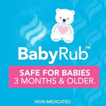 Vicks BabyRub Chest Rub with Aloe and Eucalyptus for Babies