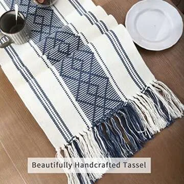 LUFEIJIASHI Elegant Woven Table Runner for All Occasions