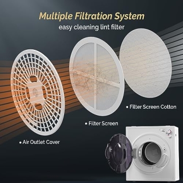 ROVSUN Portable Clothes Dryer Fast Efficient Space Saving