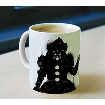 Trend Setters IT Chapter 2 – Pennywise – IT is Coming - Coffee or Tea Horror Film Mug – Perfect for gifting or collecting Ltd