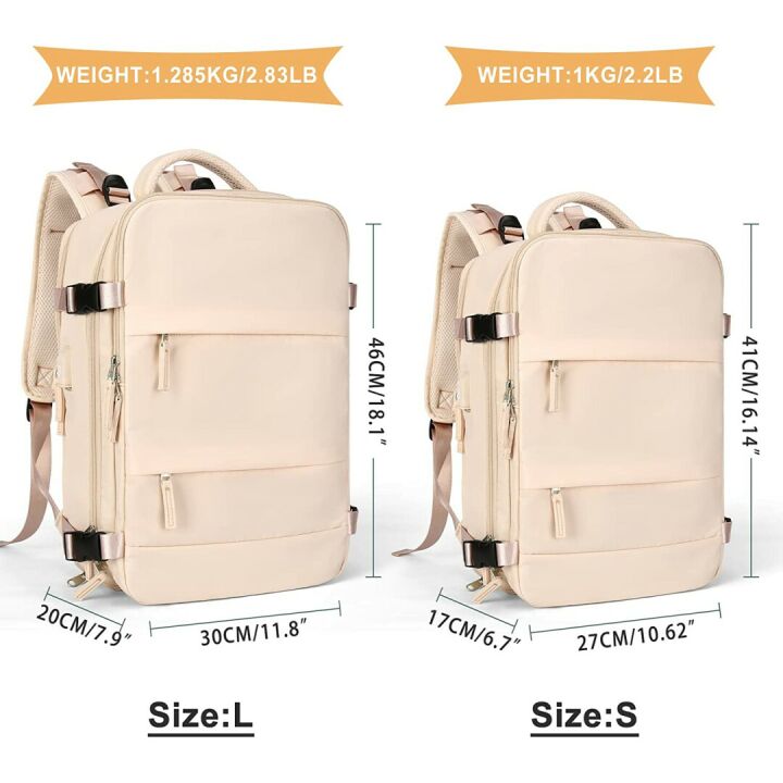 Coowoz Waterproof Travel Backpack for Women