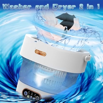 16L Portable Mini Washing Machine for Travel & Home