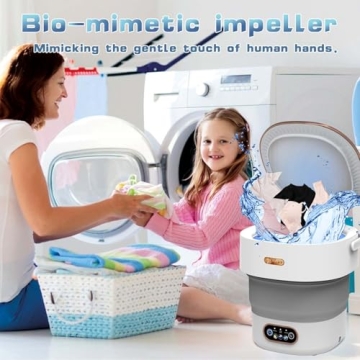 16L Portable Mini Washing Machine for Travel & Home