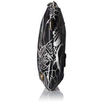 Sakroots Charging Wristlet, Metallic Songbird