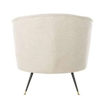 Luxurious Safavieh Arlette Light Grey Velvet Accent Chair