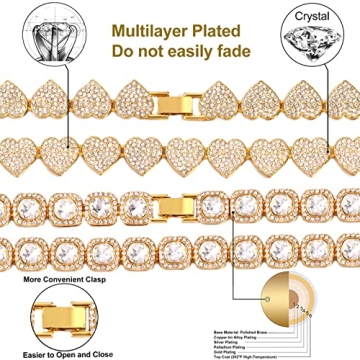 Shopbyskyler Gold Miami Cuban Link Necklace for Women