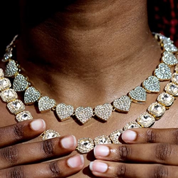 Shopbyskyler Gold Miami Cuban Link Necklace for Women