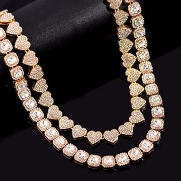 Shopbyskyler Gold Miami Cuban Link Necklace for Women