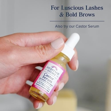 HERITAGE STORE Castor Oil Roll On for Nourishing Hydration