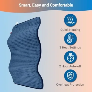 Comfytemp XXL Heating Pad for Pain Relief and Comfort