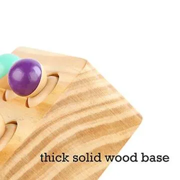 Montessori Rainbow Peg Dolls for Toddlers - Educational Sorting Toy