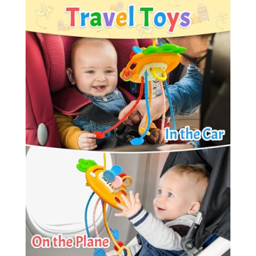 Yetonamr Baby Teething Montessori Toy for 6-36 Months