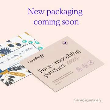 BLUMBODY Face & Forehead Wrinkle Patches - Anti Wrinkle Facial Patches to Smooth Eye, Mouth, Forehead Wrinkles - Non-Silicone Face Tape for Fine Wrinkles between Eyes & Face - Patches (30 day supply)
