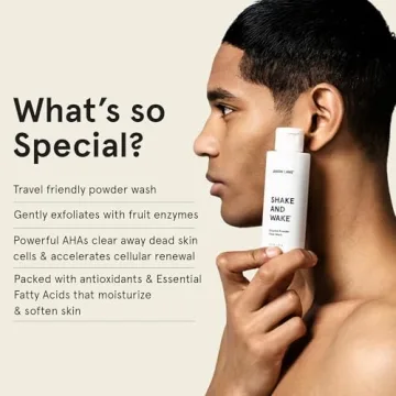 JAXON LANE Shake and Wake Exfoliating Powder Face Wash