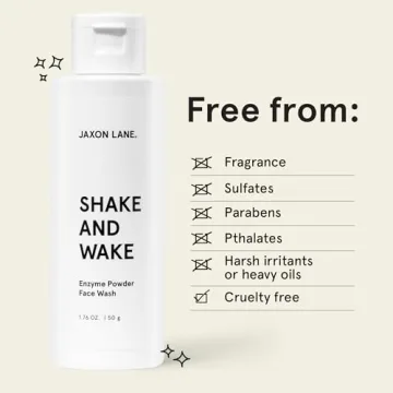 JAXON LANE Shake and Wake Exfoliating Powder Face Wash