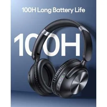 TAGRY Noise Cancelling Headphones 100H Playtime