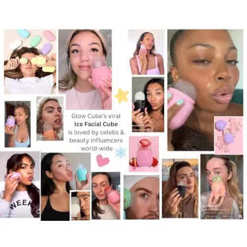 Glow Cube Ice Roller for Face Eyes Neck Skincare