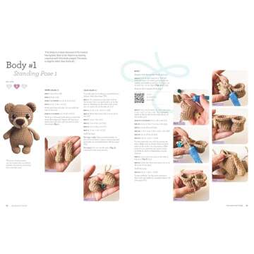 Amigurumi Friends: 20 Easy Patterns to Create 100+ Adorable Custom Crochet Critters - Explore Infinite Possibilities with Shapes, Colors, Details, and Yarns