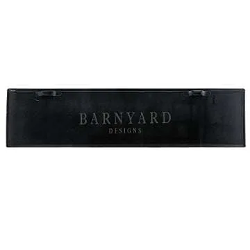 Barnyard Designs Retro Vintage Metal Tin Bar Sign, Decorative Wall Art Signage, Primitive Farmhouse Country Kitchen Home Décor (Farmhouse)