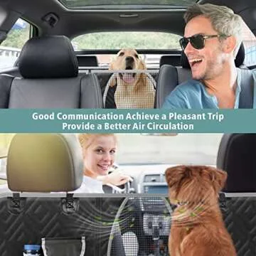 F-color Dog Car Hammock - Waterproof Pet Seat Cover