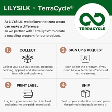 LILYSILK Silk Hair Scrunchies for Frizz & Breakage