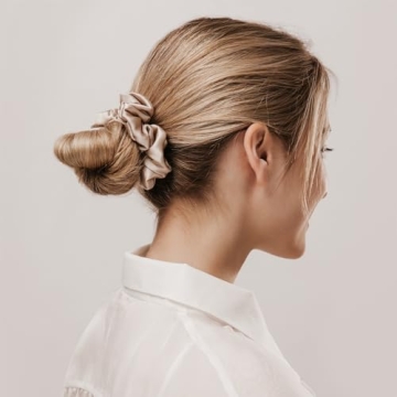 LILYSILK Silk Hair Scrunchies for Frizz & Breakage