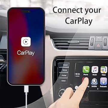 Short USB C CarPlay Cable for iPhone 15/16 Models