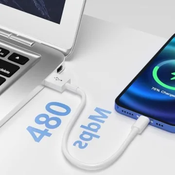 Short USB C CarPlay Cable for iPhone 15/16 Models