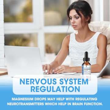 iMATCHME Liquid Magnesium Drops for Calmness and Sleep Support