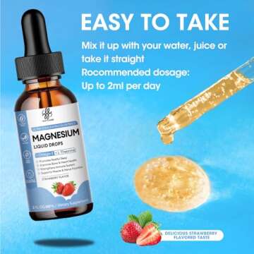 iMATCHME Liquid Magnesium Drops for Calmness and Sleep Support