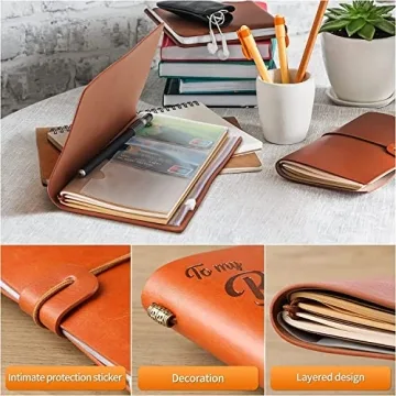 Romantic Leather Journal for Writing & Reflection