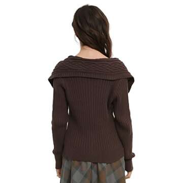 Outlander Foldover Cardigan