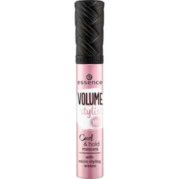 essence | Volume Stylist 18Hr Curl & Hold Mascara with Micro Styling Waxes | Cruelty Free - Black