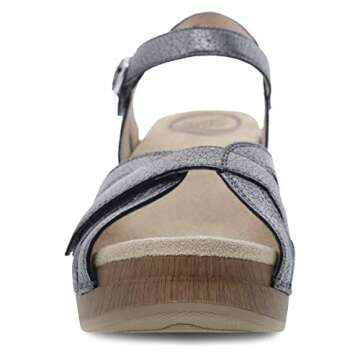 Dansko Women's Season Graphite Sandal 8.5-9 M US