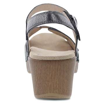 Dansko Women's Season Graphite Sandal 8.5-9 M US