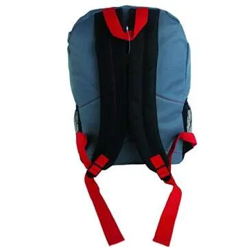 Warner Brothers Boys' Batman Vs. Superman Backpack Bundle, GREY/BLACK, 16" X 12" X 5"