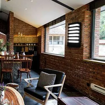 LemonBest 15W LED Wall Sconce for Indoor & Outdoor Lighting