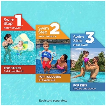 SwimWays Infant Baby Spring Float with Sun Canopy