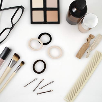 Cyndibands Seamless Hair Ties in Light Brown - 12 Pack