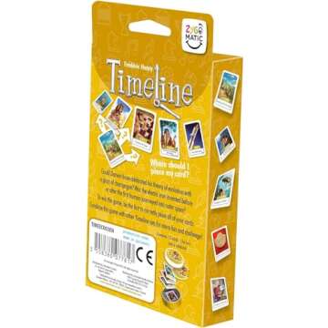 Timeline Classic Card Game - Fun Educational Trivia Challenge