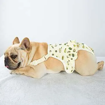 QBLEEV Washable Dog Diapers for Comfortable Pet Care