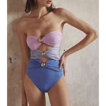 SherryDC Cutout One Piece Swimsuit for Stylish Summers